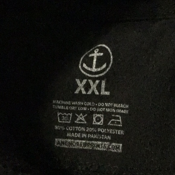 Black Hoodie Sweater XXL Strictly Surf Amagansett NY - Picture 4 of 8